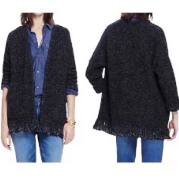 Madewell Memento Fringe Cardigan Sweater - Picture 3 of 16